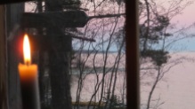 Vue de la fenêtre de Näskebodarna